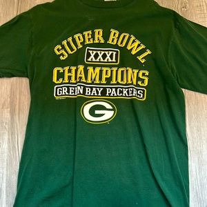 Vintage Tultex Green Bay Packers Super Bowl XXXI